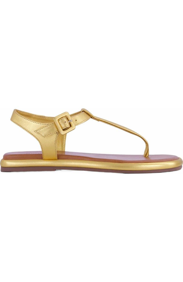 Bernardo Footwear Tucson T-Strap Sandal, Main, color, Gold