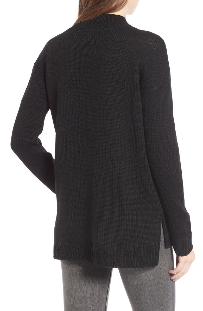 Cotton Emporium Mock Neck Tunic, Alternate, color, 