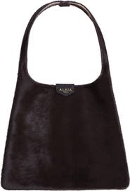 Alaïa Hobo S Calf Hair Shoulder Bag