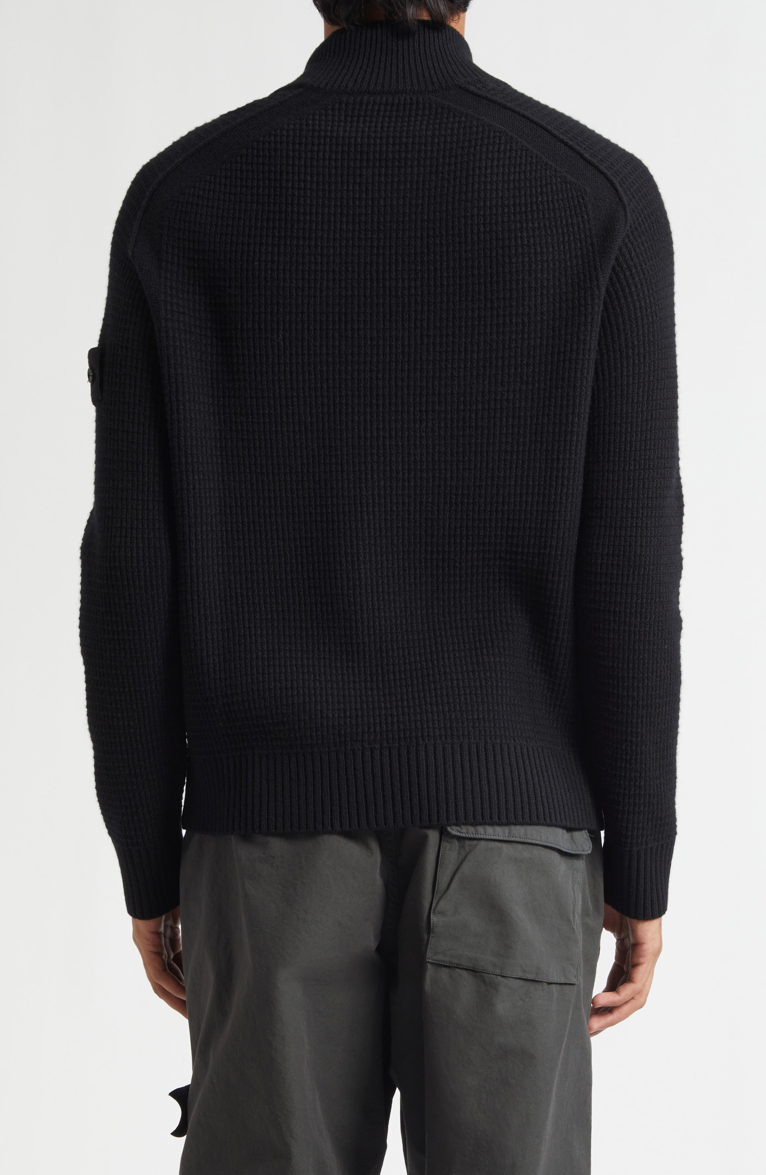 Ghost Virgin Wool Zip Cardigan (Men) | Nordstrom