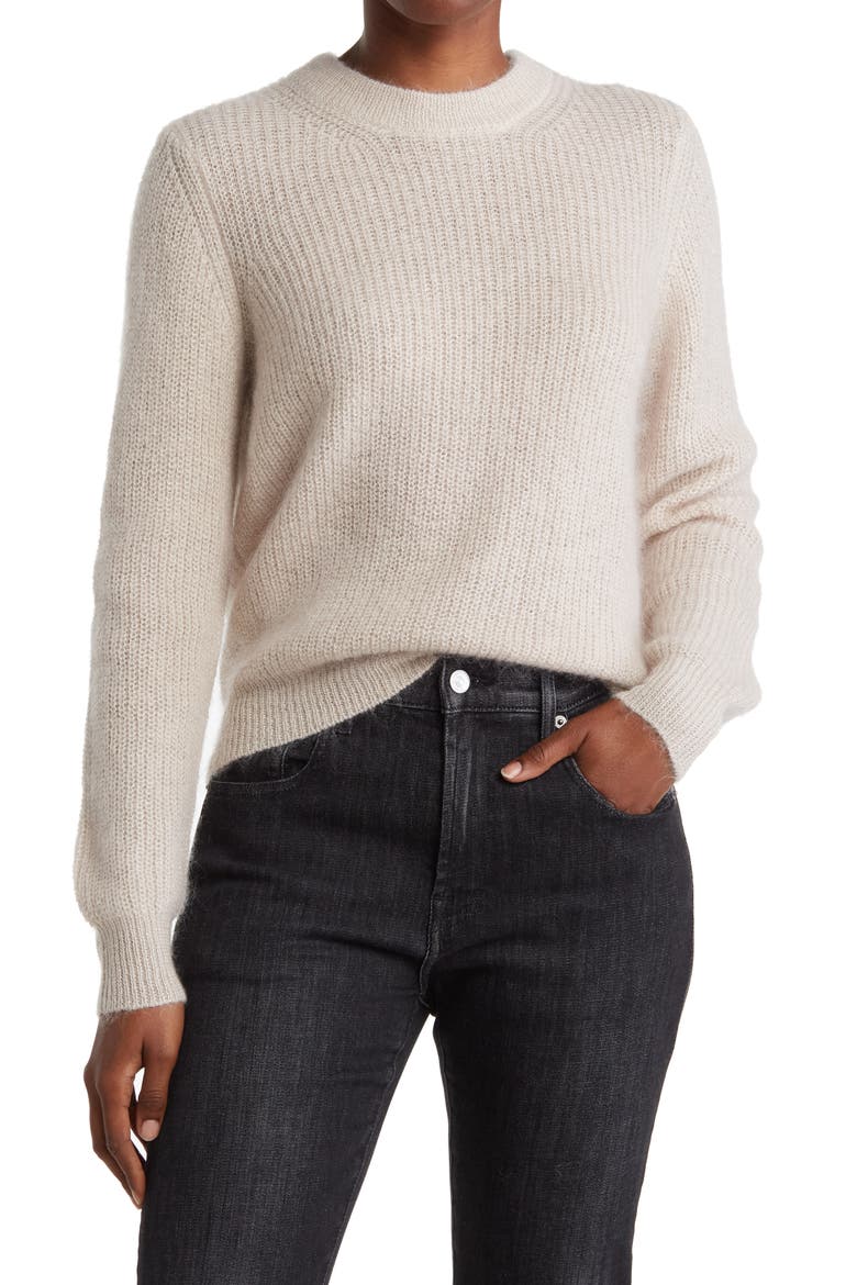 Dany Crew Neck Sweater, Main, color, BEIGE