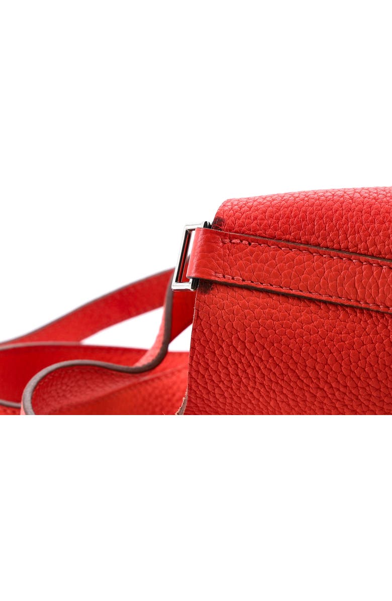 Pre-Owned Hermes Picotin Lock Bag Clemence PM, Alternate, color, Rouge Pivoine