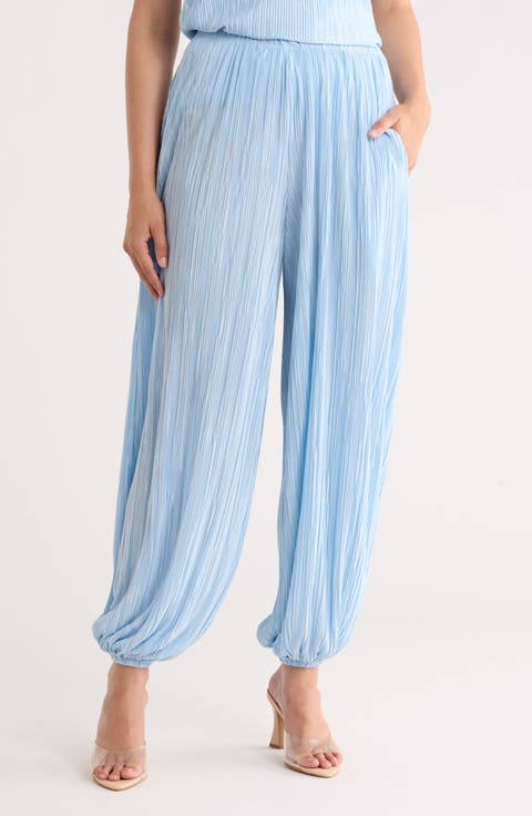 Plissé Joggers
