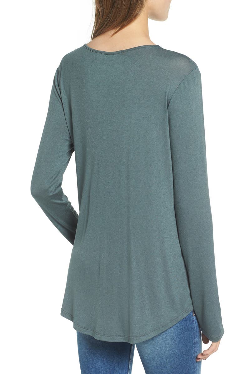 All in Favor Surplice Tee, Alternate, color,