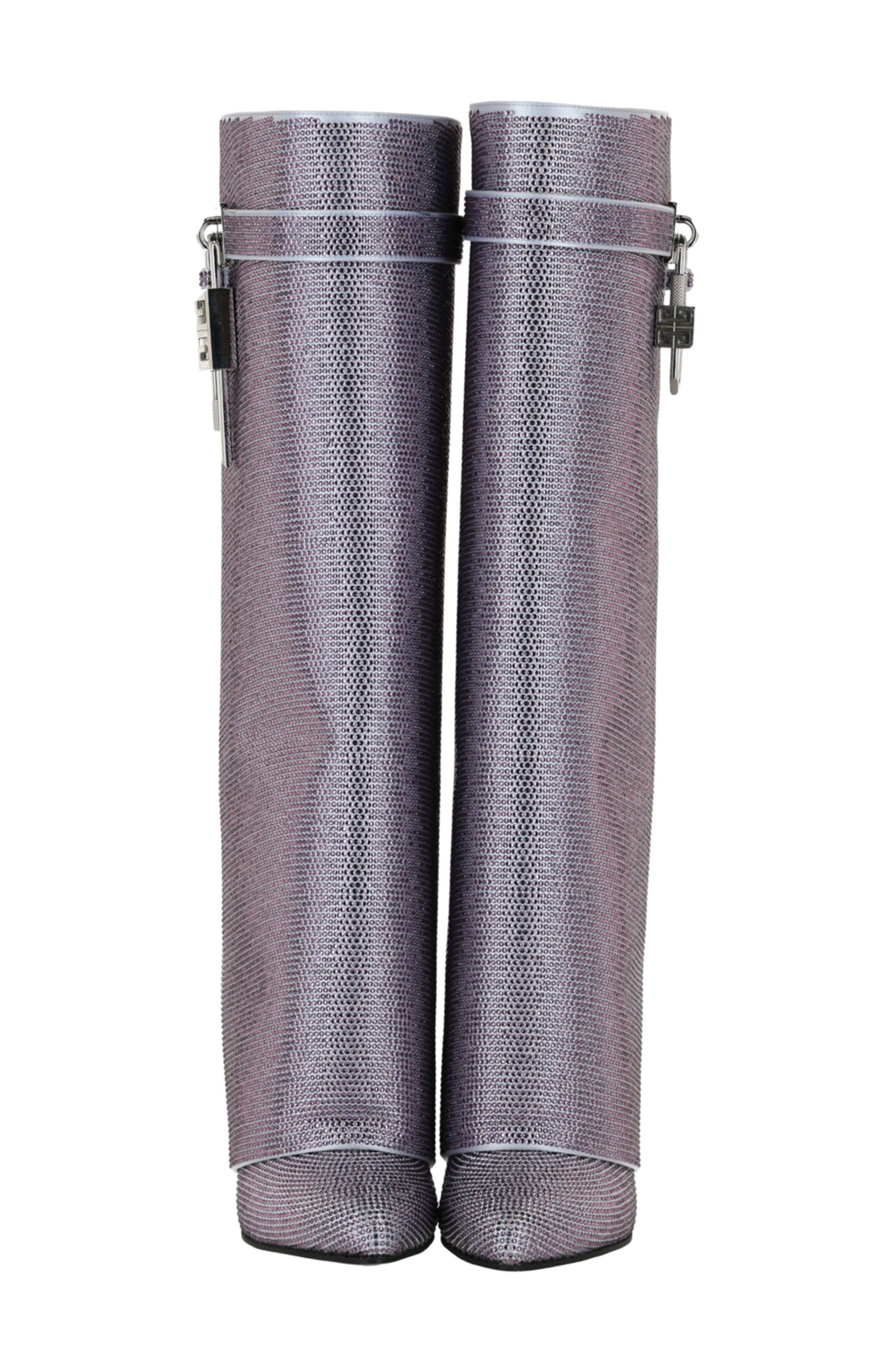 Givenchy Shark Lock Pant Shaft Wedge Boot, Alternate, color, 