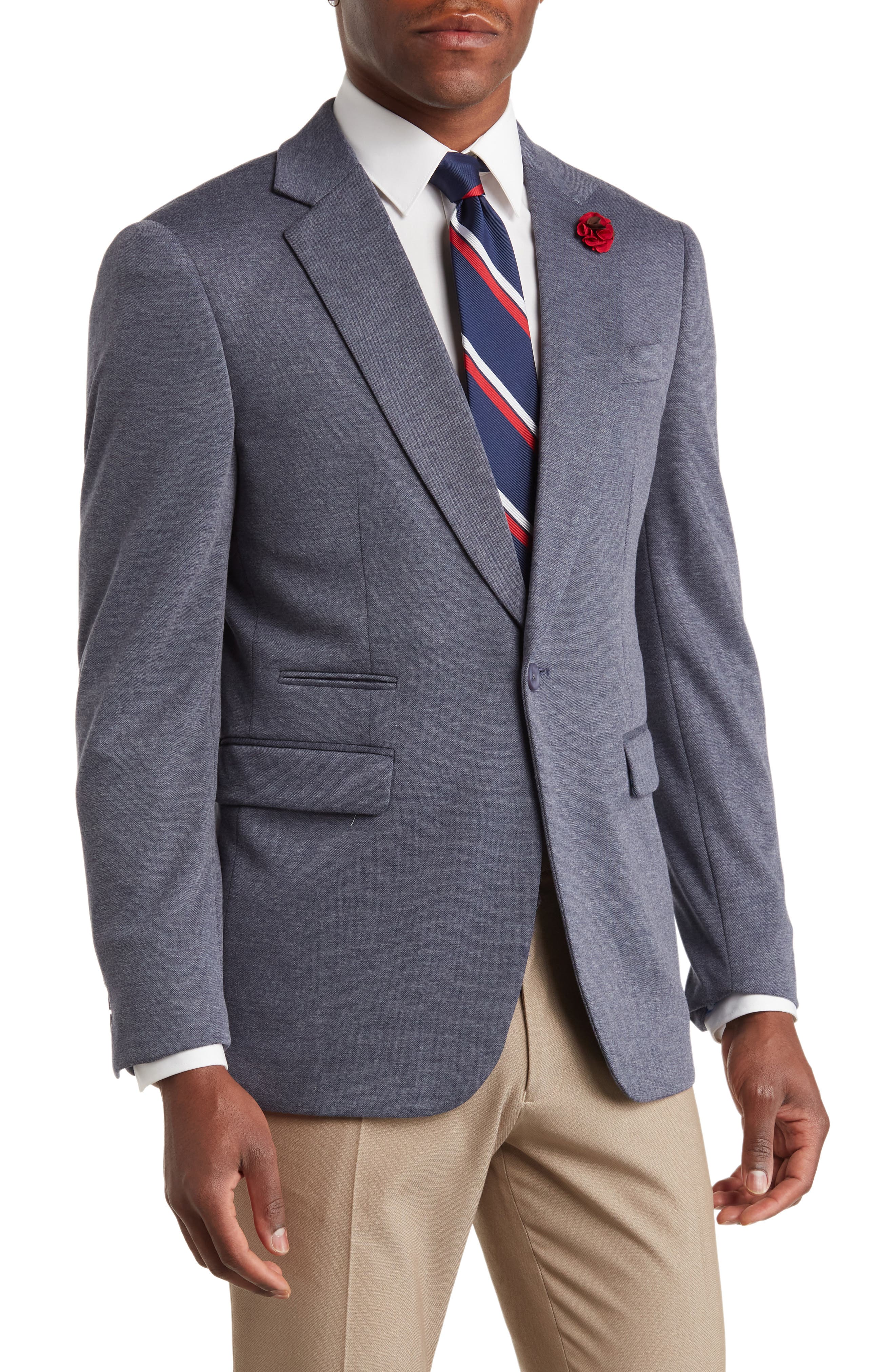 Super Stretch Cotton Blend Blazer - image 5