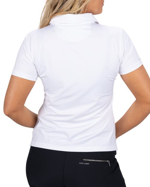 Black Clover Mina Polo In White