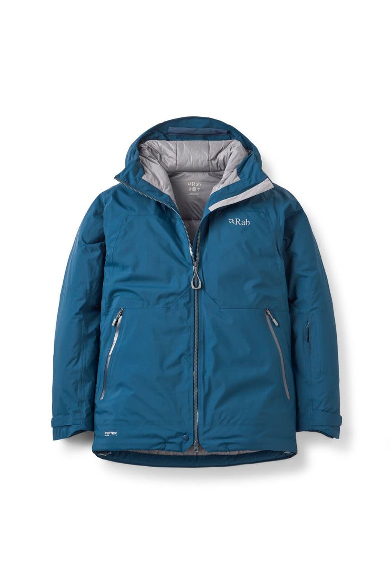 Optical Down Jacket - Men's, Alternate, color, Tempest Blue