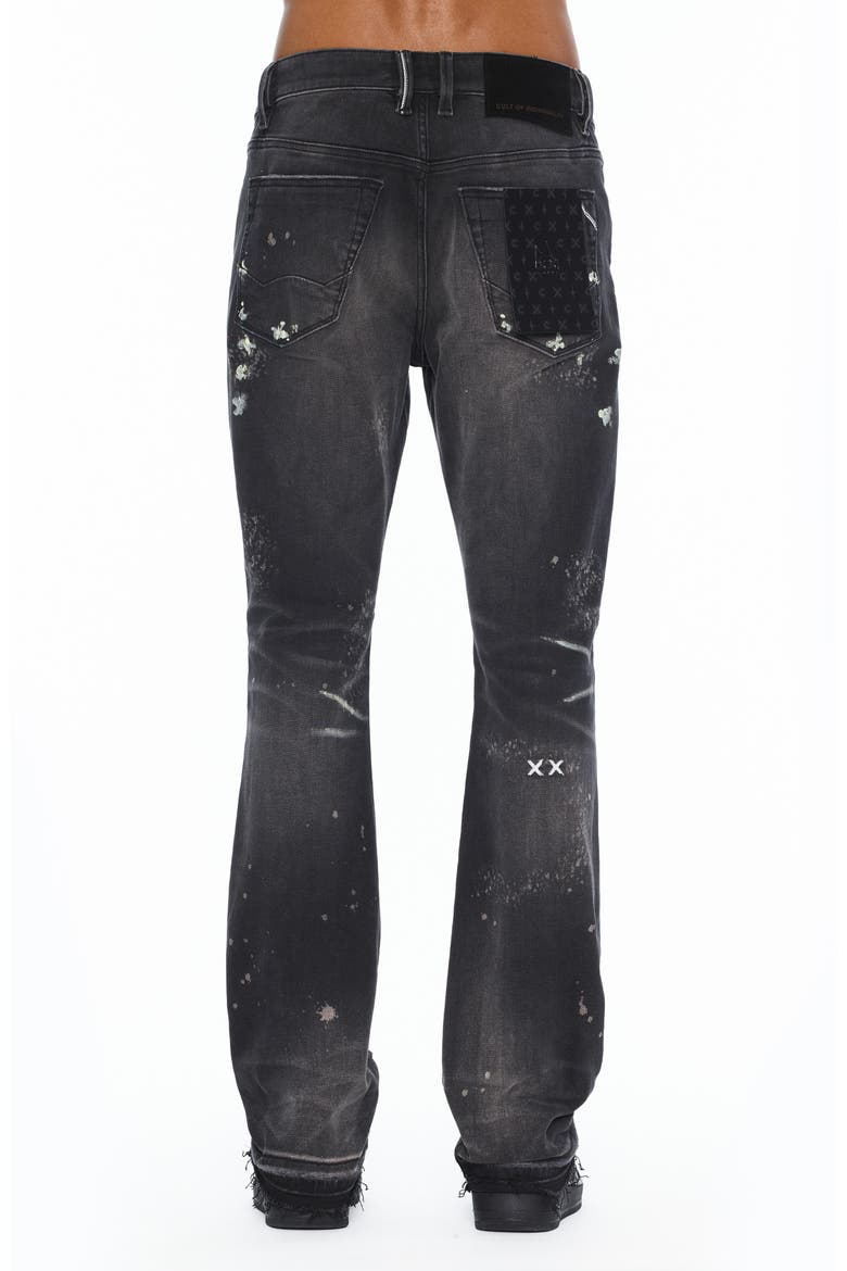 Lenny Studded Bootcut Jeans, Alternate, color, STAR