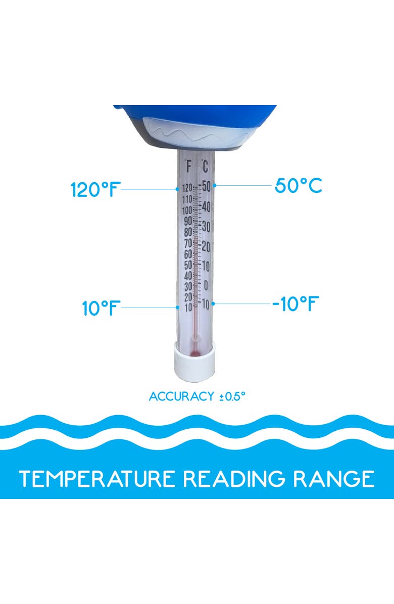 RIPPLE Shark Pool Thermometer, Alternate, color, 