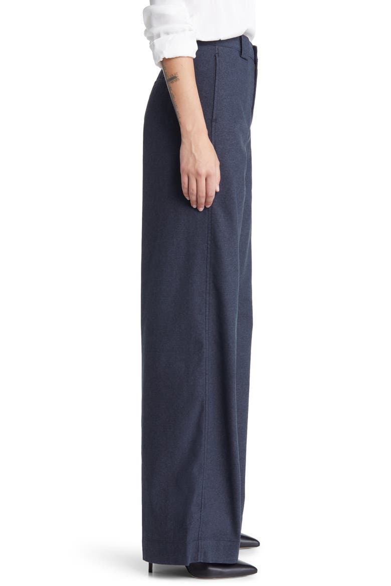 Deven Tailored High Waist Wide Leg Pants, Alternate, color, GUNPOWDER