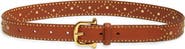 FRAME Embellished Leather Belt