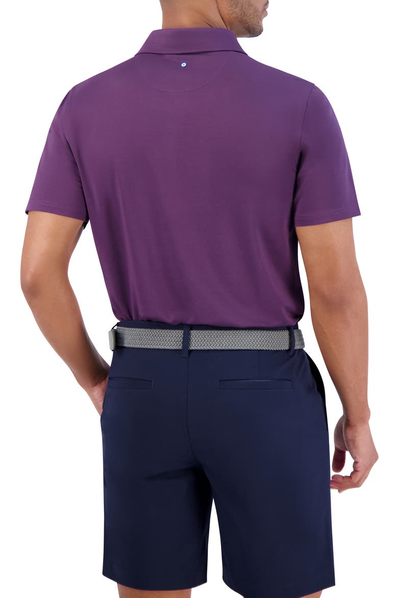 Solid Tech Pique Sports Fit Polo, Alternate, color, PURPLE