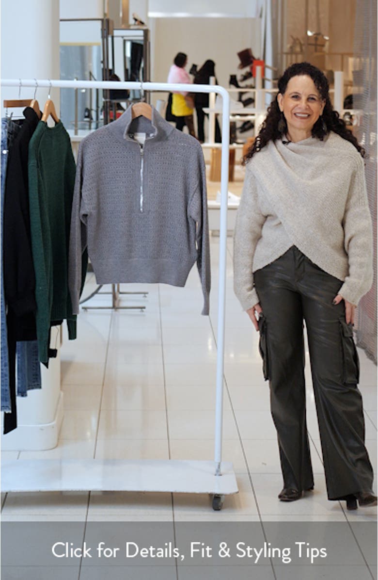 Darla Half Zip Sweater, sales video thumbnail