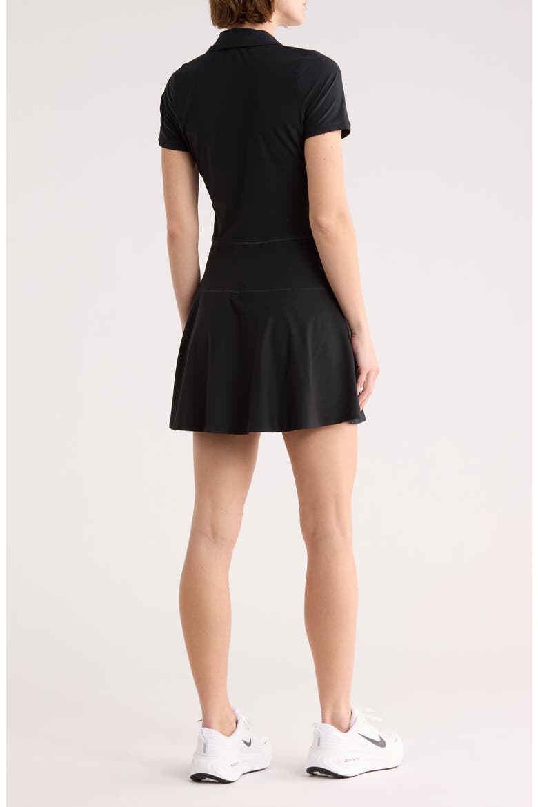 Dri-FIT Victory Polo Dress, Alternate, color, BLACK/ WHITE