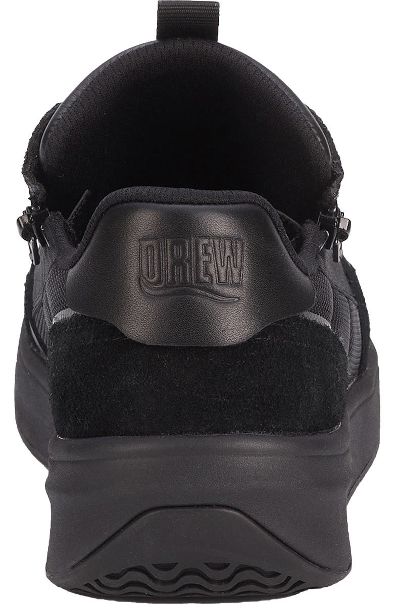 DREW Happy Sneaker, Alternate, color, Solid Black Combo