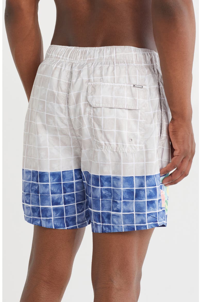 Ponji Volley Swim Trunks, Alternate, color, TAN