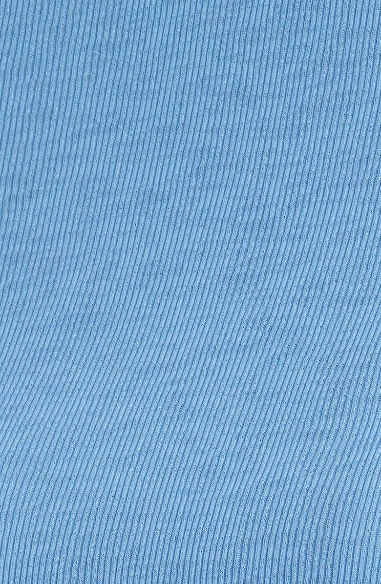 Veronica Beard Remus Ruched T-Shirt, Alternate, color, Blue Jasper