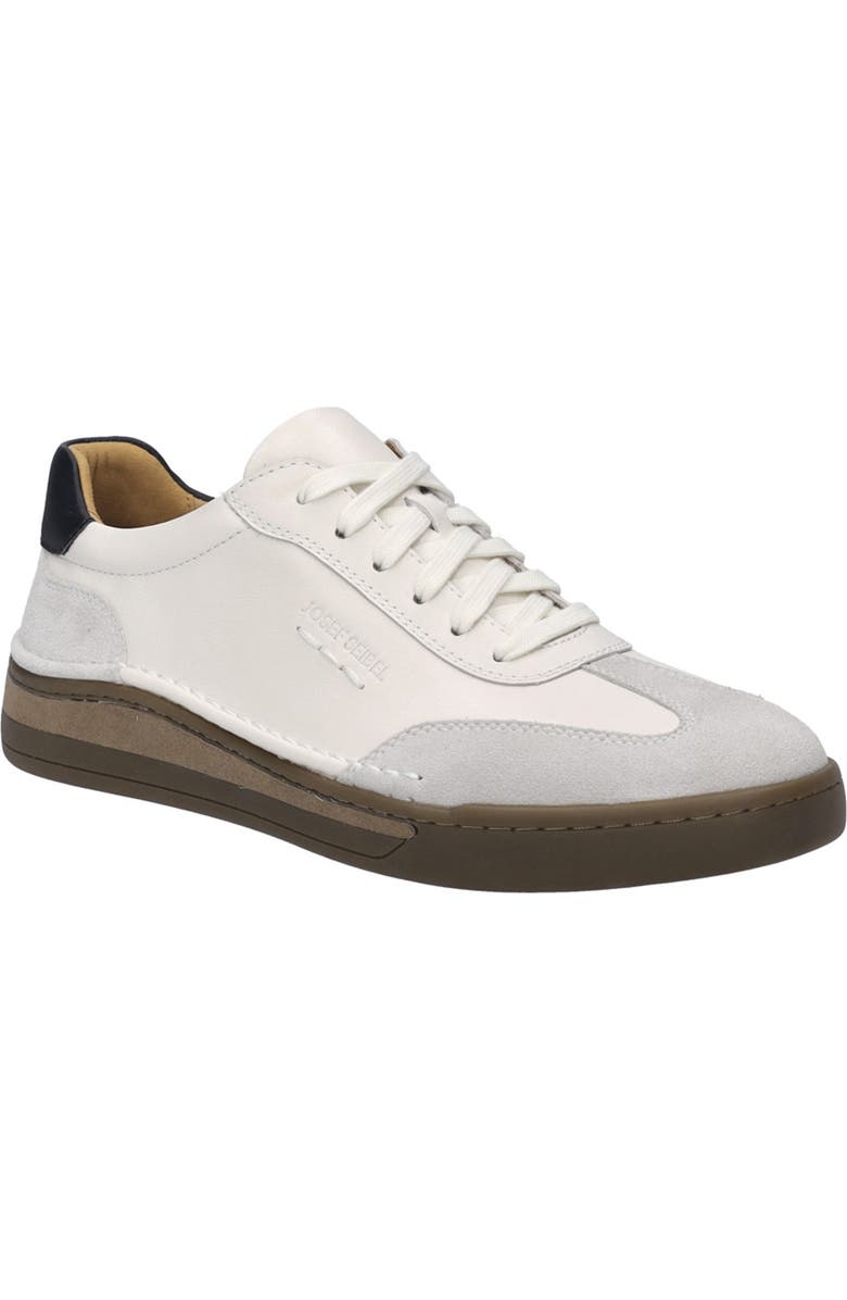 Josef Seibel Cleve 07 Low Top Sneaker, Main, color, White