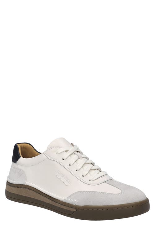 Josef Seibel Cleve 07 Low Top Sneaker In White