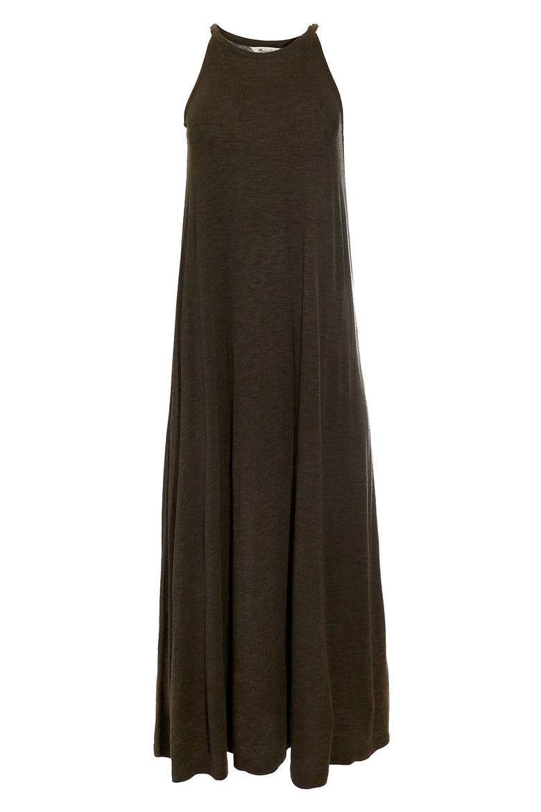 Knit Cami Dress, Alternate, color, HEATHER DRIED OLIVE