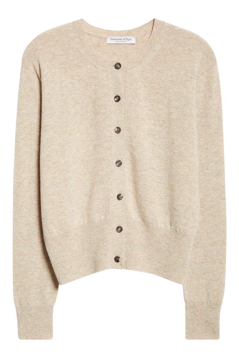 Cashmere Cardigan, Alternate, color, OATMEAL