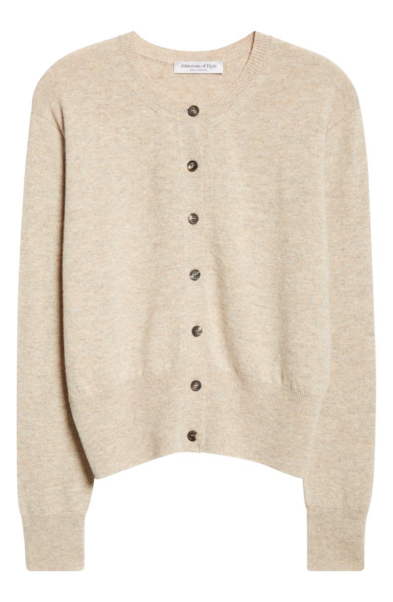 Johnstons of Elgin Cashmere Cardigan, Alternate, color, 