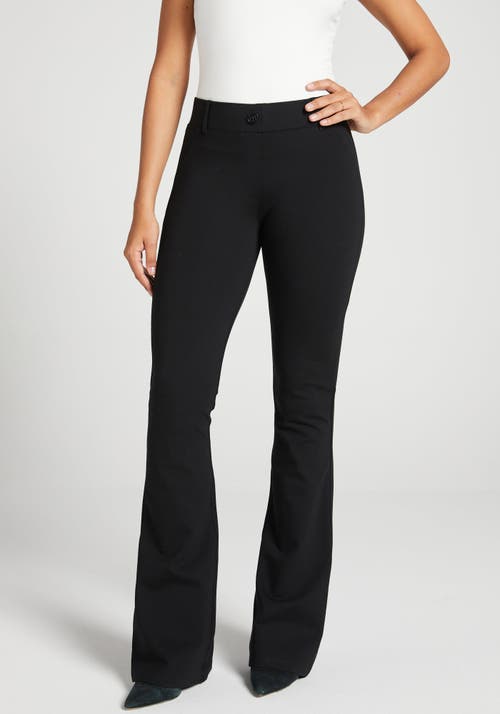 Betabrand Classic Dpyp Dress Pant Yoga Pant | Bootcut In Black