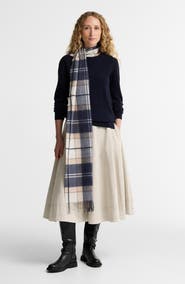 Barbour Tartan Cashmere Scarf