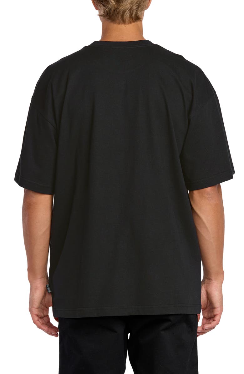 Billabong Spec Logo Cotton Graphic T-Shirt, Alternate, color, Black