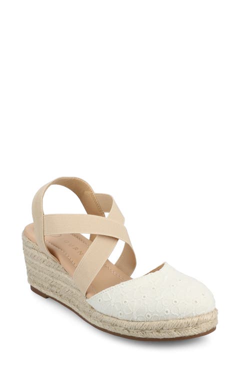 Ashlee Espadrille Wedge Pump - Extra Wide Width Available