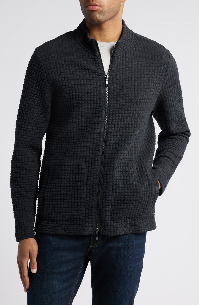 Robert Barakett Hengrave Stretch Jacket, Alternate, color, Black