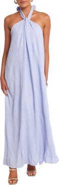 Petal & Pup Theophania Halter Maxi Dress