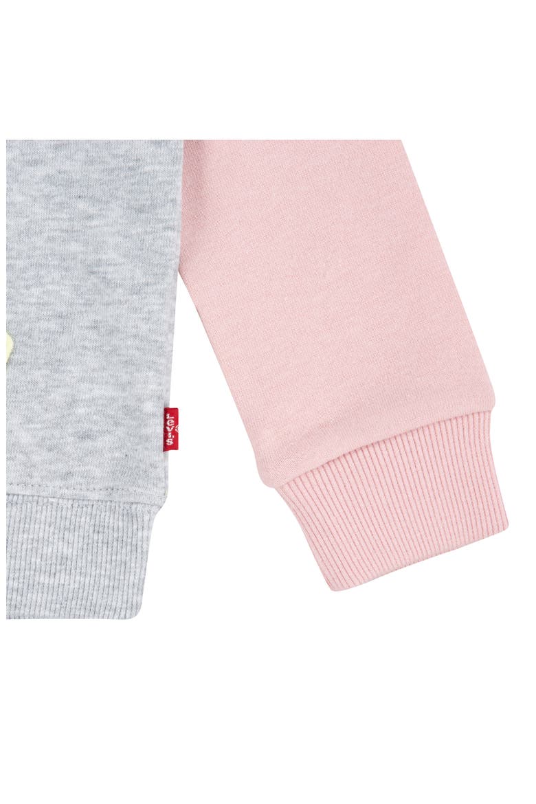 Colorblocked Hoodie, Alternate, color, LIGHT GREY HEATHER