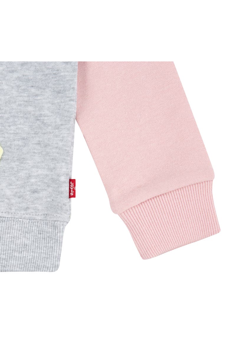 Levi's Colorblocked Hoodie, Alternate, color, Light Grey Heather