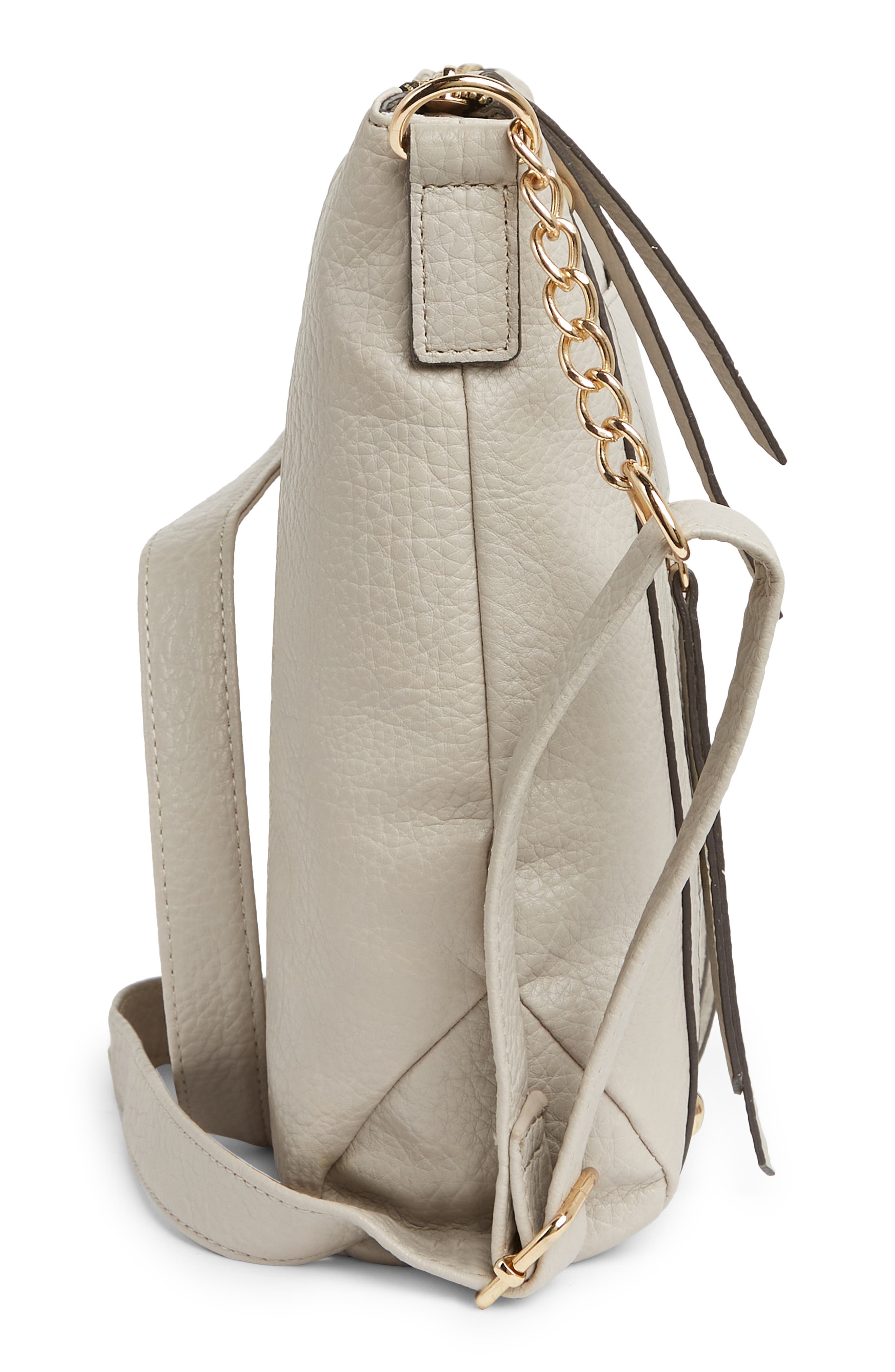 Jessica Simpson Delaney Faux Leather Crossbody Bag, Alternate, color, 