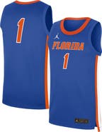 Jordan Brand Men's Jordan Brand Royal Florida Gators Road Replica Basketball Jersey