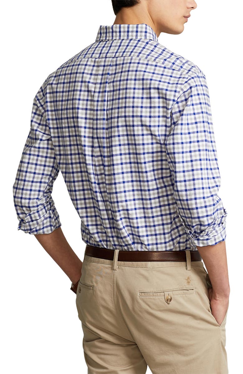 Polo Ralph Lauren Oxford Cotton Poplin Button-Down Shirt, Alternate, color, 