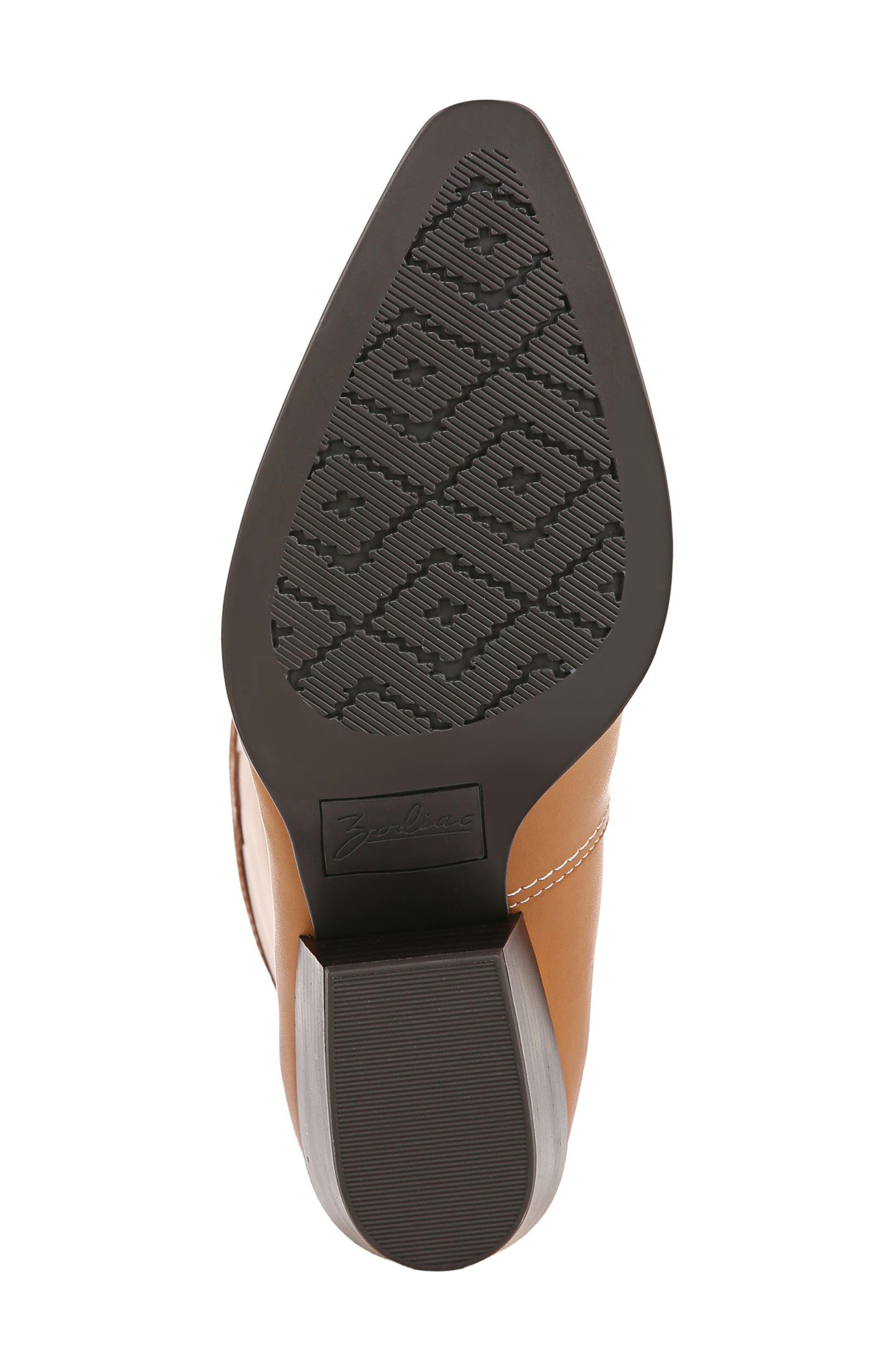 Zodiac Dawson Western Boot, Alternate, color, Cuoio Brown