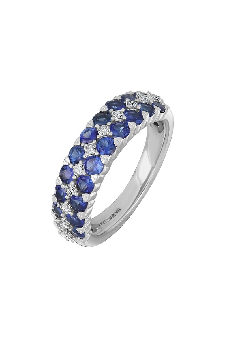 El Mar Ruby & Diamond Ring (Nordstrom Exclusive), Main, color, WHITE GOLD/ SAPPHIRE/ DIAMOND