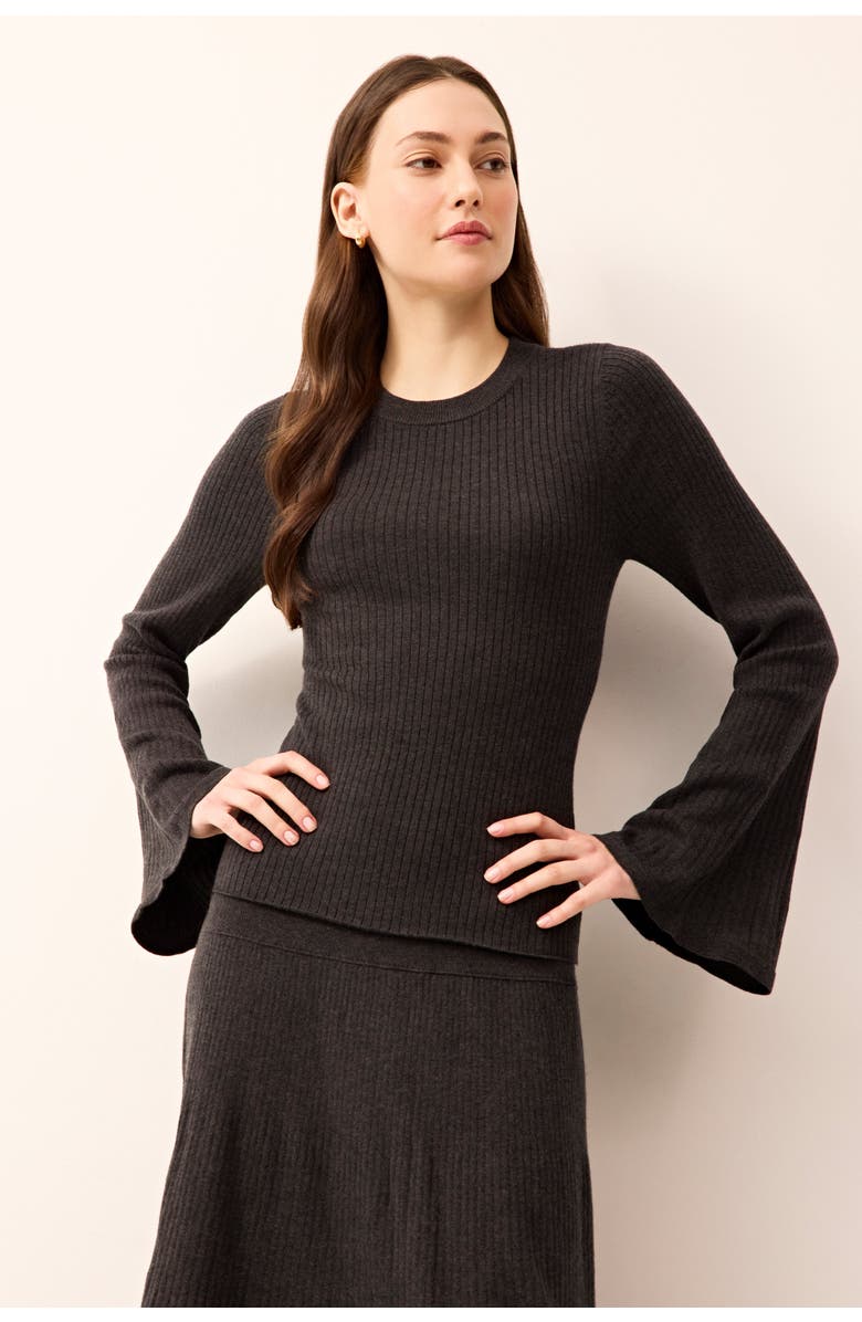 Marie Oliver Carrey Top, Alternate, color, Gunmetal