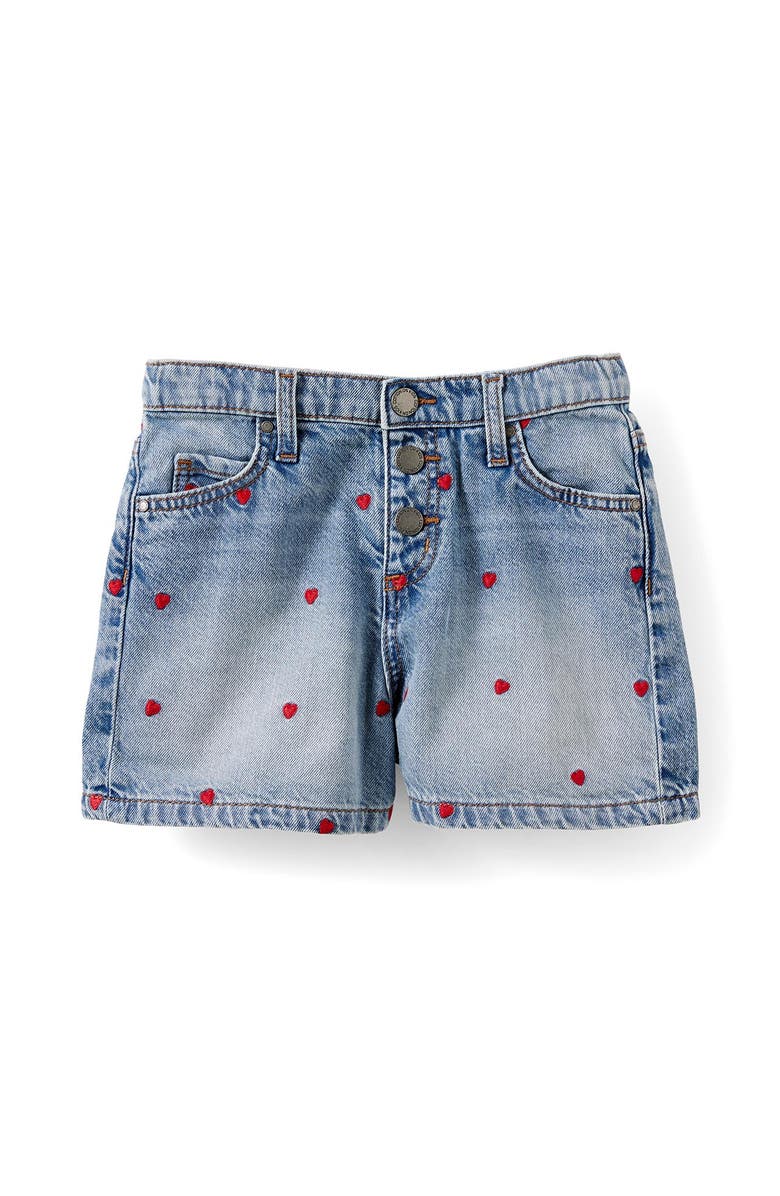 Cotton On Kids Kid's Snap Front Denim Short, Main, color, Airlie Light Blue