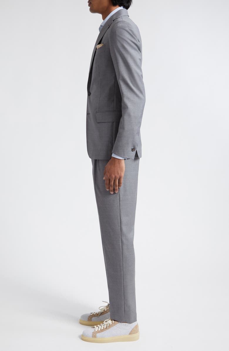 Single Breasted Wool Suit