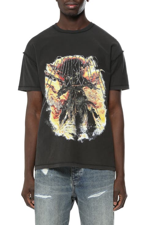 Textured Inside Out Graphic T-Shirt
