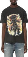 PURPLE BRAND Textured Inside Out Graphic T-Shirt