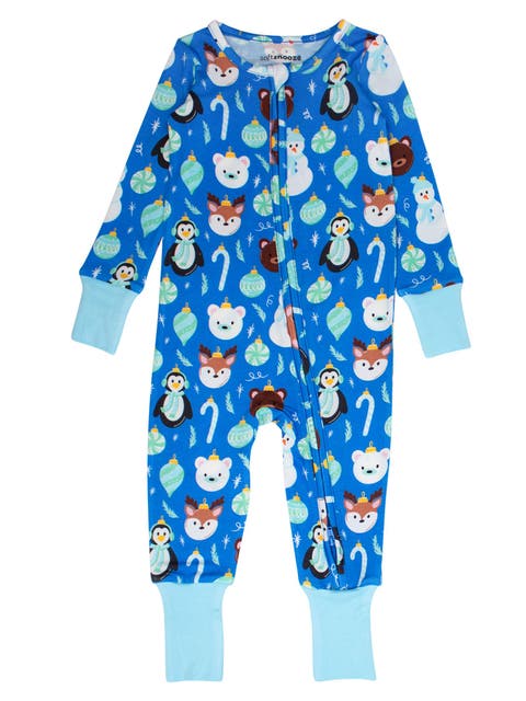 SoftSnooze Gender Incusive Holiday Convertible One Piece Pajamas (Baby)