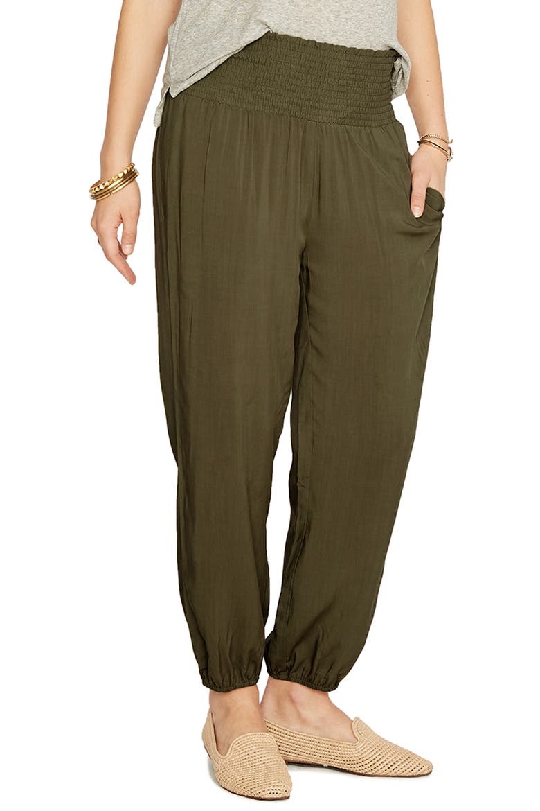 Weekend Pants, Main, color, MOSS