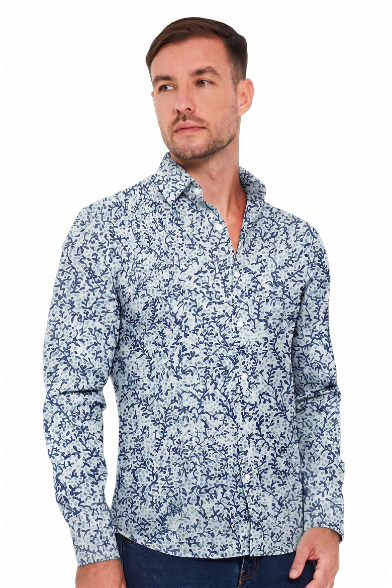 Venture Tech Dress Shirt - Classic Fit, Main, color, Through the Vine