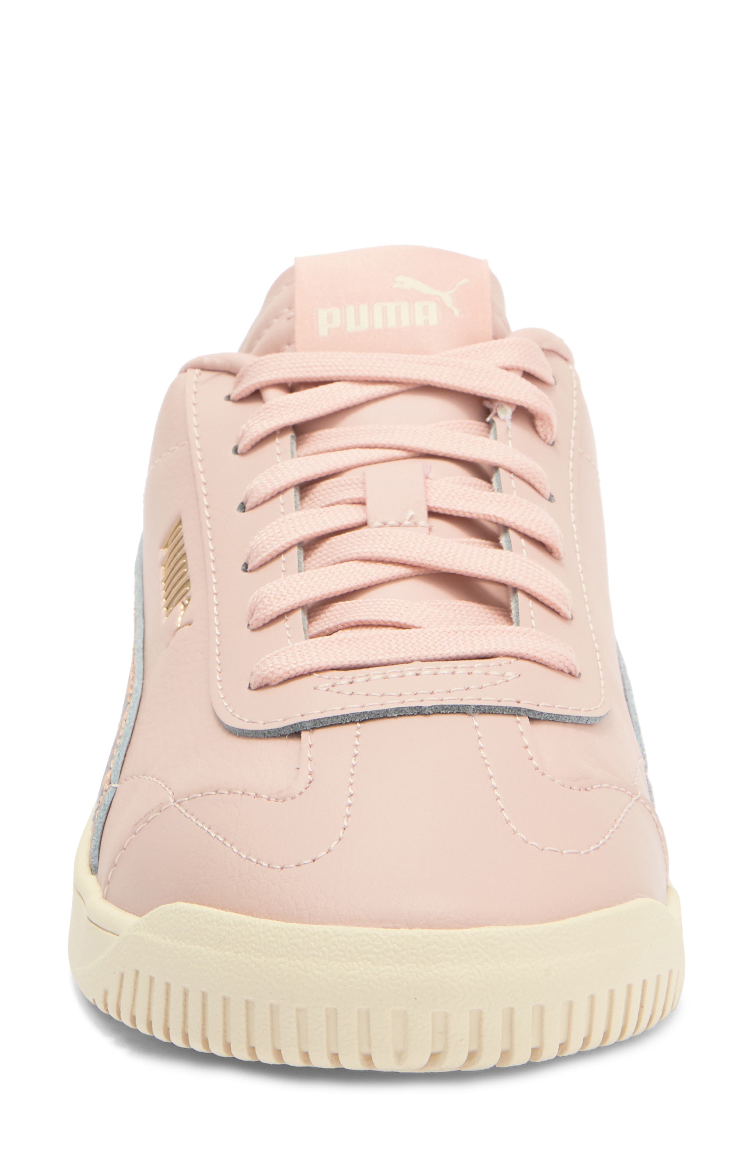 PUMA Club 5v5 Leo Sneaker, Alternate, color, Rose Quartz-Puma Gold