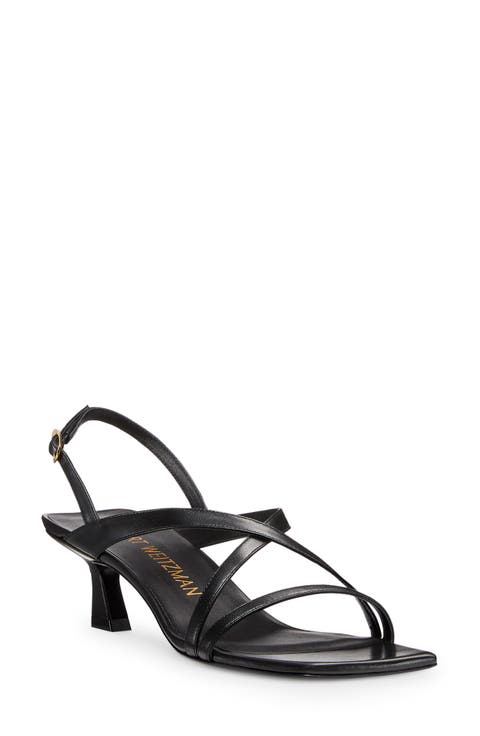 Oasis 50 Kitten Heel Slingback Sandal (Women)